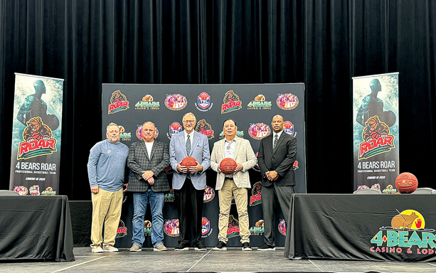 Professional Basketball Coming To 4 Bears Casino & Lodge In 2026