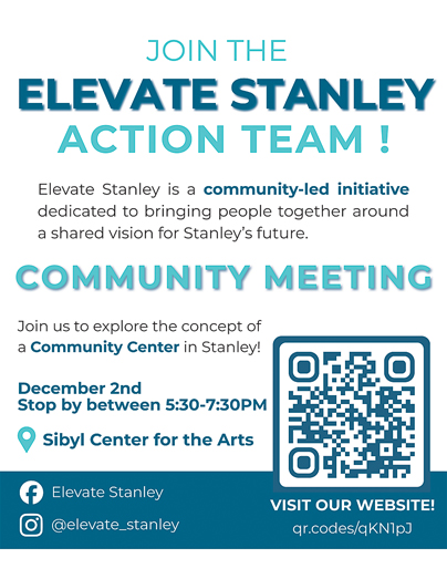 Imagine Stanley’s Future: Share Your Thoughts On A Community Center