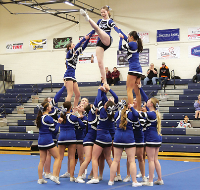 Stanley Cheer Team Wins At Battle In The Badlands