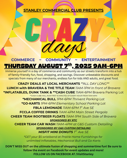 Crazy Days Returns This Thursday