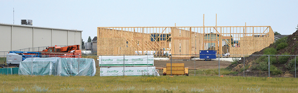 Walls Going Up At New Daycare