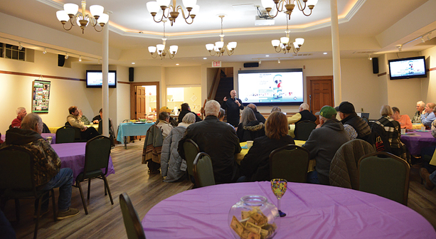 Hemstad Launches Book In Stanley