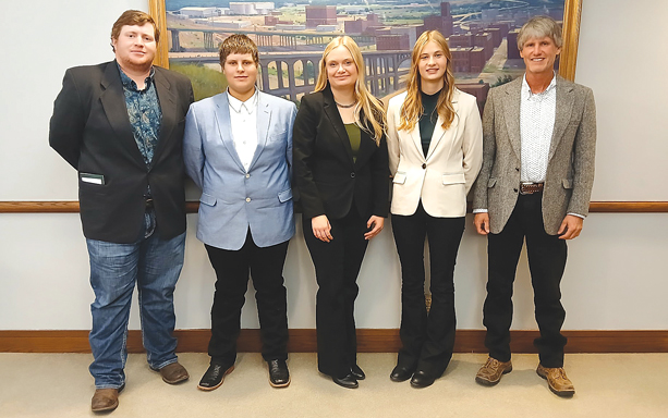 Mountrail County 4-H Participates In Meats Judging Contest