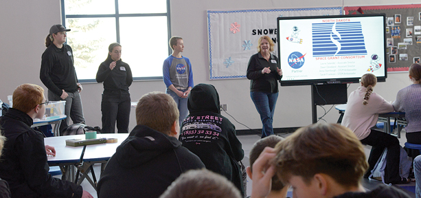 NASA Visits Stanley High School