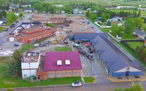 South Wing Comes Down