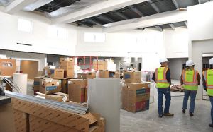 Work Continues At MCMC, ER Work Complete