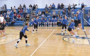 Volleyball Team Opens With Win Over Ranchers, In Action At Hazen Tournament