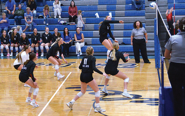 Volleyball Team Wins Home Opener, Glenburn Tourney